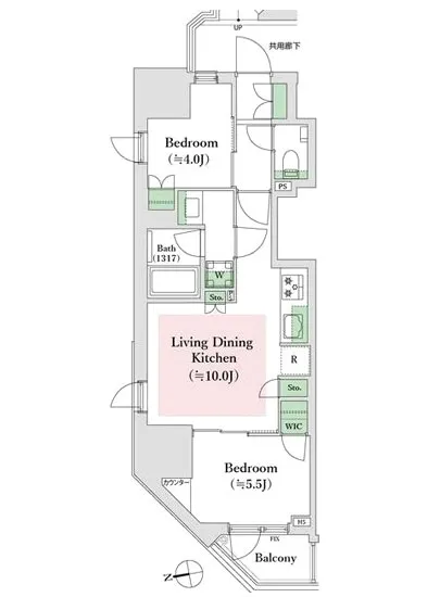 オープンレジデンシア中野ステーションサイド 601