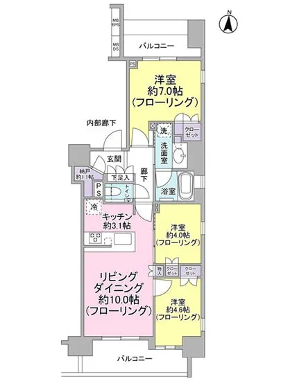 ブランズ錦糸町 7F