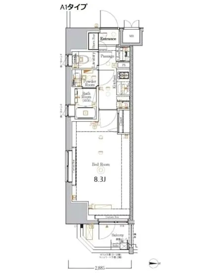 ラクラス蒲田2 1201