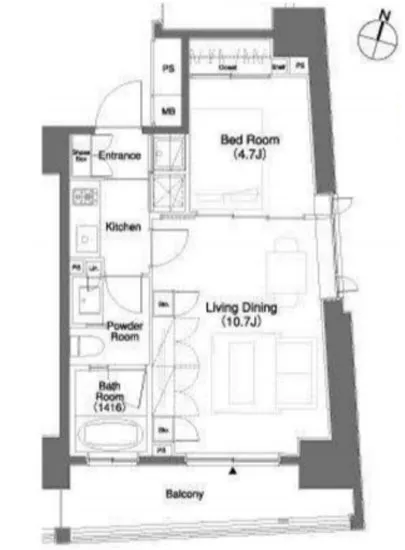 パークキューブ笹塚 1406