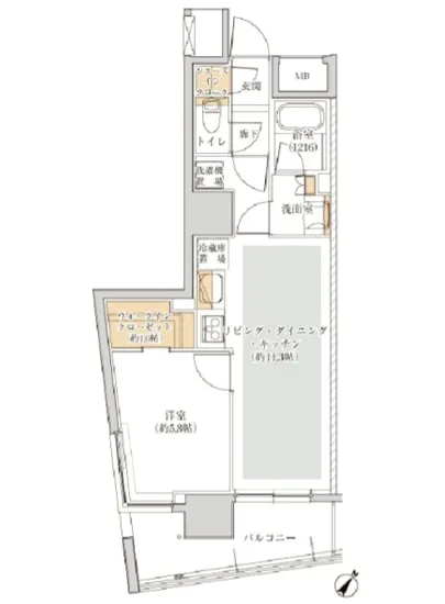 アトラス日本橋鞍掛 4F