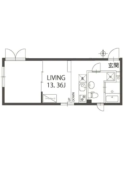 プリンセスライン四谷四丁目 W-103