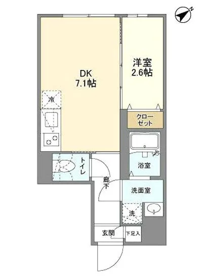 ウェルスクエアイズム池袋イースト 402