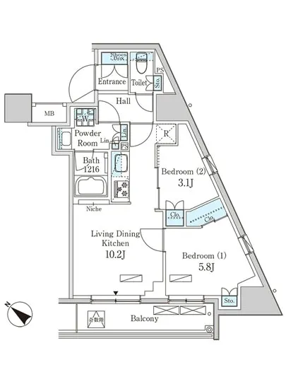 パークアクシス池袋パークフロント 601