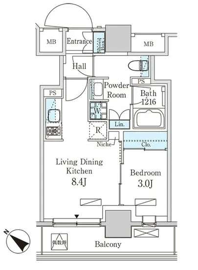パークアクシス池袋パークフロント 702