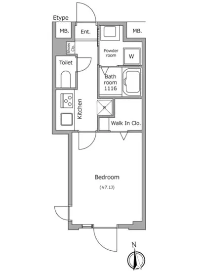 グローリオシェルト池袋本町 103