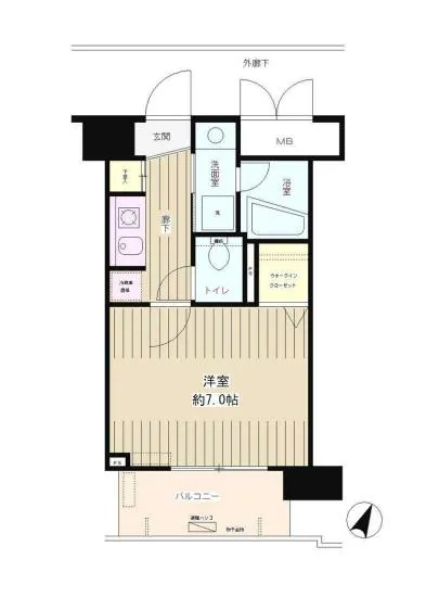 アクアヴィラ品川 603