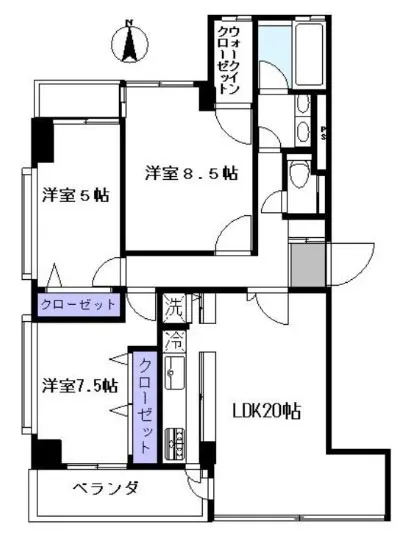 マンション芝白金 401
