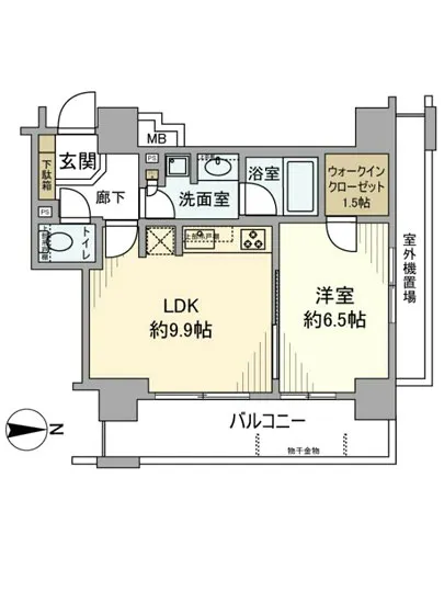 パークタワー秋葉原 13F