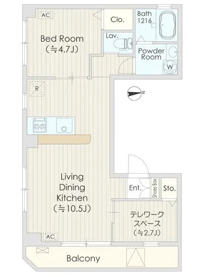 サンテラス令和ーKNレジデンスー 201