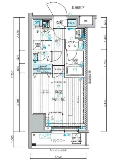 メインステージ新御徒町 602