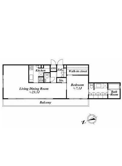 ザ・パークハビオ麻布十番 1503