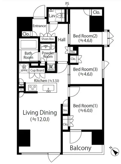 コノート茗荷谷 301
