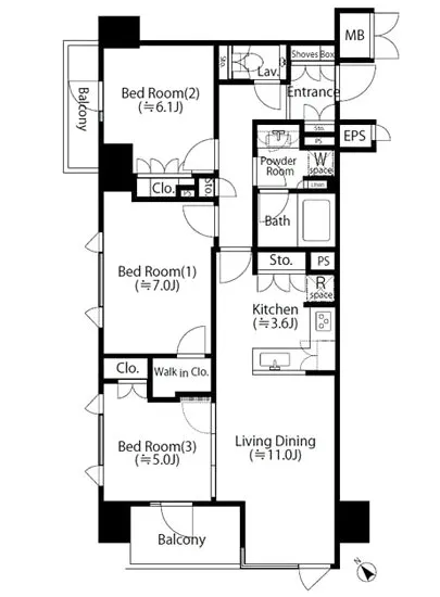 コノート茗荷谷 302