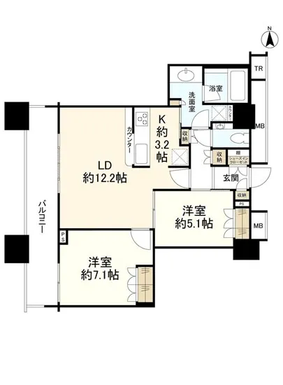 ミッドサザンレジデンス御殿山 26F