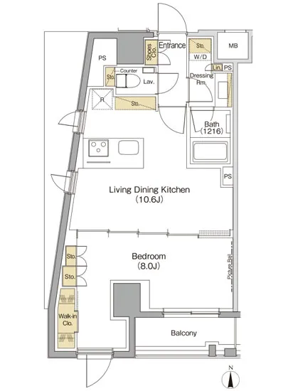 ザ・パークハビオ新高円寺 601