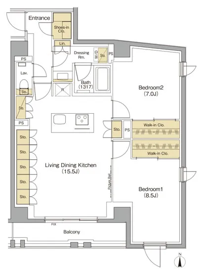 ザ・パークハビオ新高円寺 506