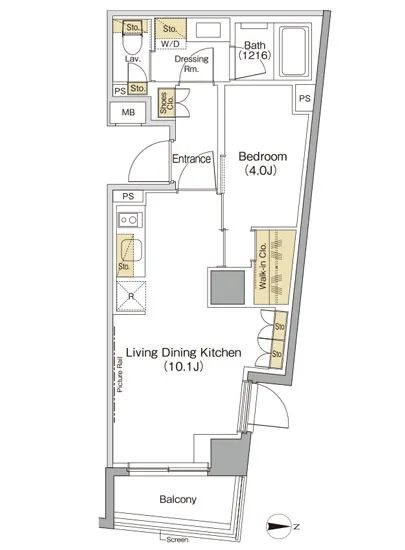 ザ・パークハビオ新高円寺 208
