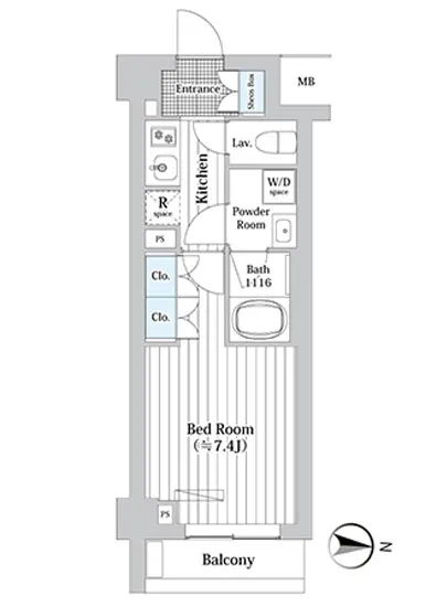 プレール・ドゥーク新宿ウエスト 309