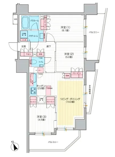 パレステージ上野 702