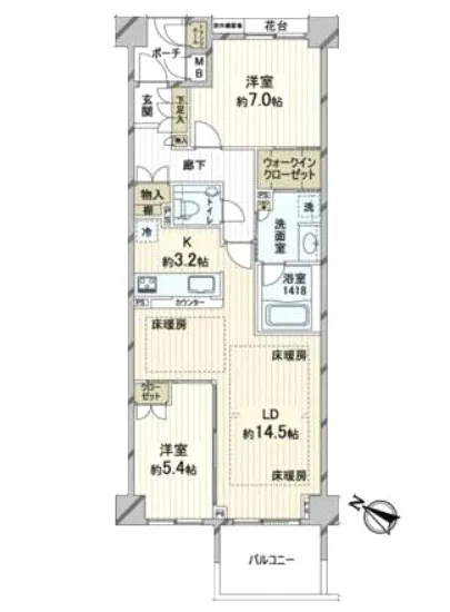 アルス代々木参宮橋コートアデリオン 4F