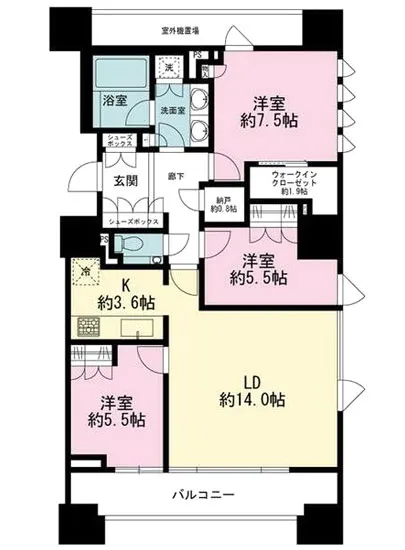 ザ・パークハウス三番町テラス 401