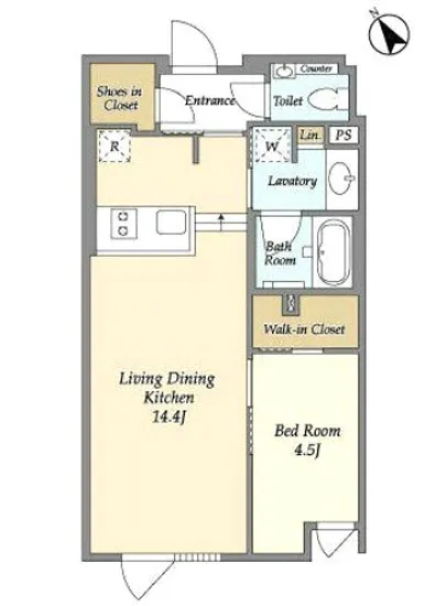 アンソレイエ下北沢 105
