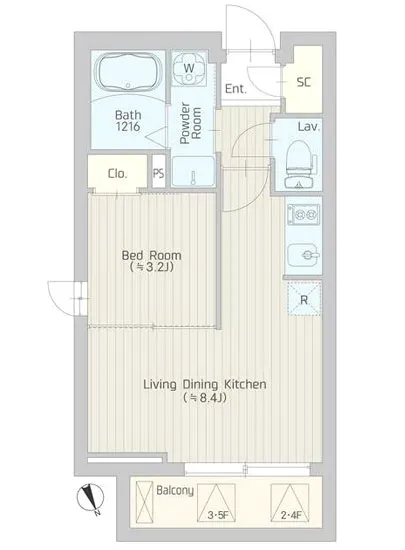 グランドレジデンス学芸大学 206