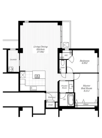 伊皿子プレース 3F