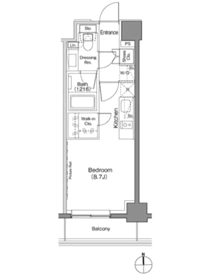 ザ・パークハビオ上野御徒町 704