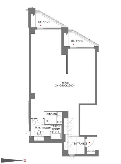 アークヒルズエグゼクティブタワー N411