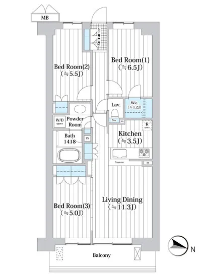 アビティグランデ砧 C-207