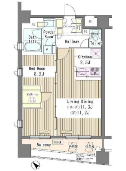 グレースレジデンス東京 801