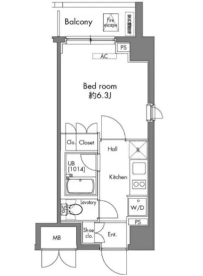 プラウドフラット早稲田 502