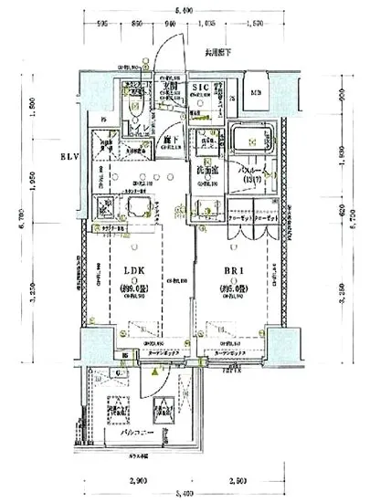 オープンレジデンシア南品川 2F