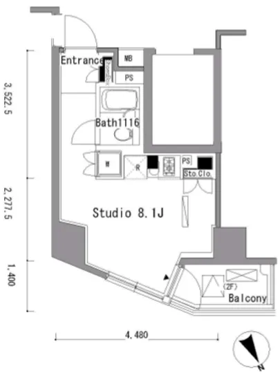 パークアクシス新板橋 W-501