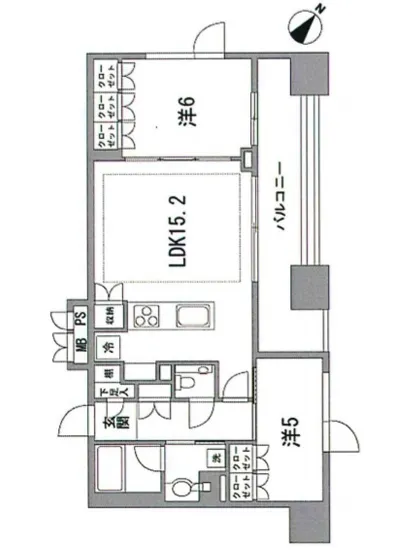 プレシス八丁堀リバーフロント 5F