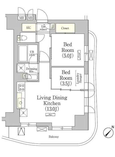 テラス月島 1004