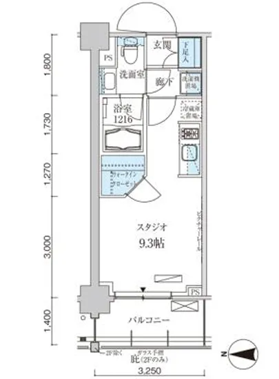 パークアクシス菊川ステーションゲート 604