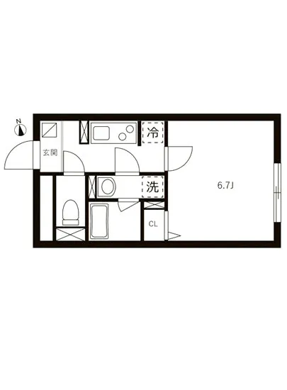 ハーモニーフラッツ神楽坂 102