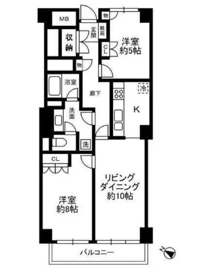 ハイネス麻布鳥居坂 4F