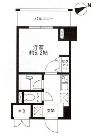 レジディア東品川 1006