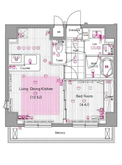 ガーラ・ステーション新富町 10F