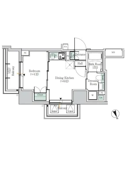 ワンルーフレジデンス浅草橋 506