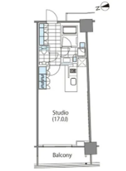 コンフォリア新宿イーストサイドタワー 1210