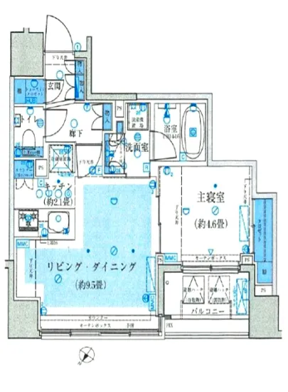 ザ・パームス日本橋小伝馬町ヴィサージュ 10F