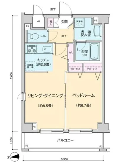 プロッシモ新宿 204