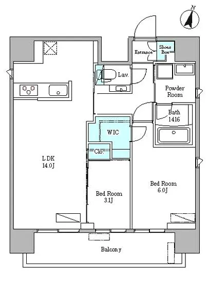 デュオフラッツ飯田橋 E1001