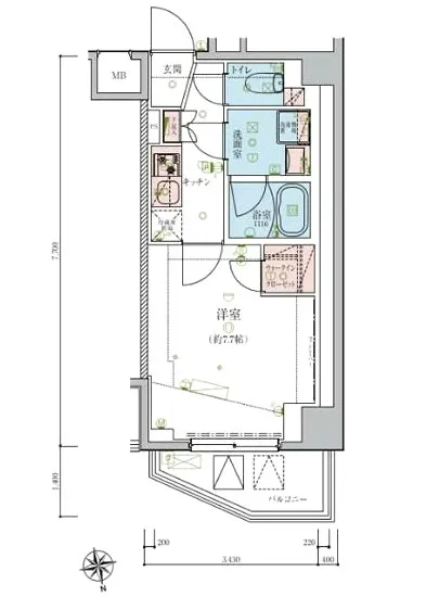 リヴシティ飯田橋 502