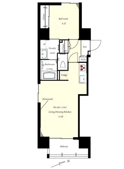 ザ・グランスイート蔵前 5F